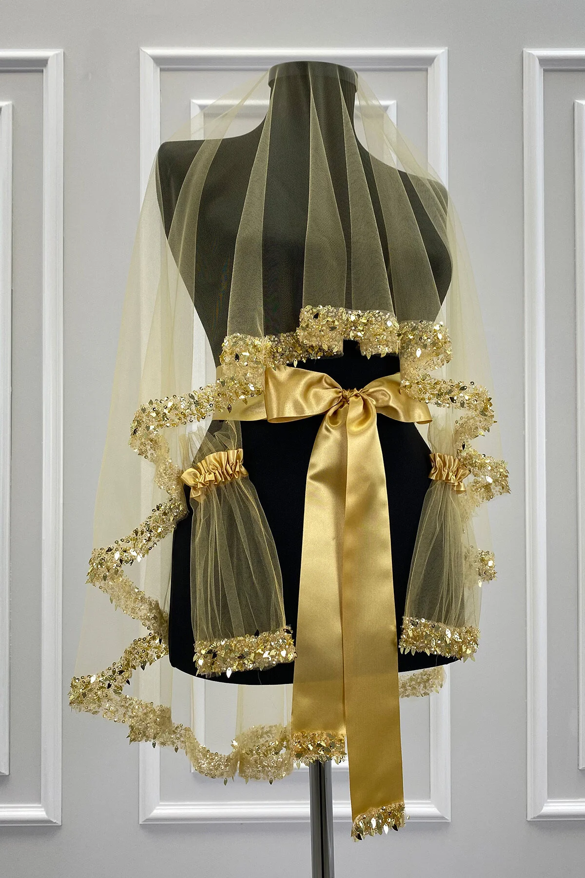 Yaprak Model Gelin Duvağı - 4